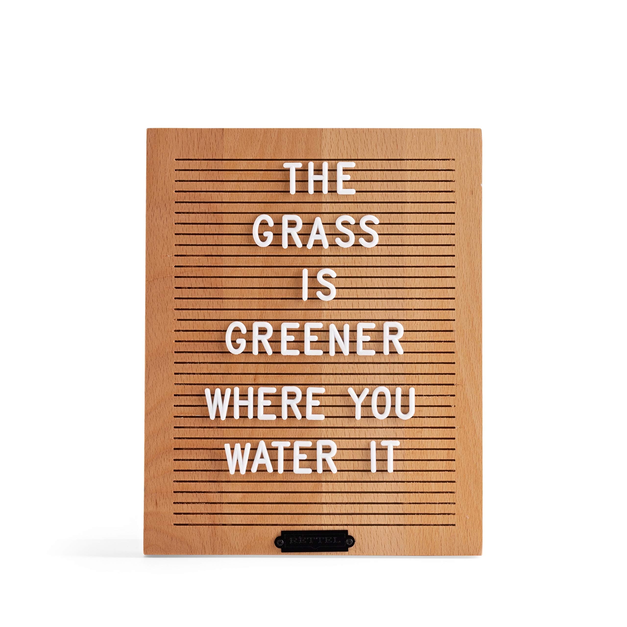 Solid Wood Letter Board, Trendy Wall Decor, No Felt Letter Board, Home Decor Letter Board (8x10, Natural)