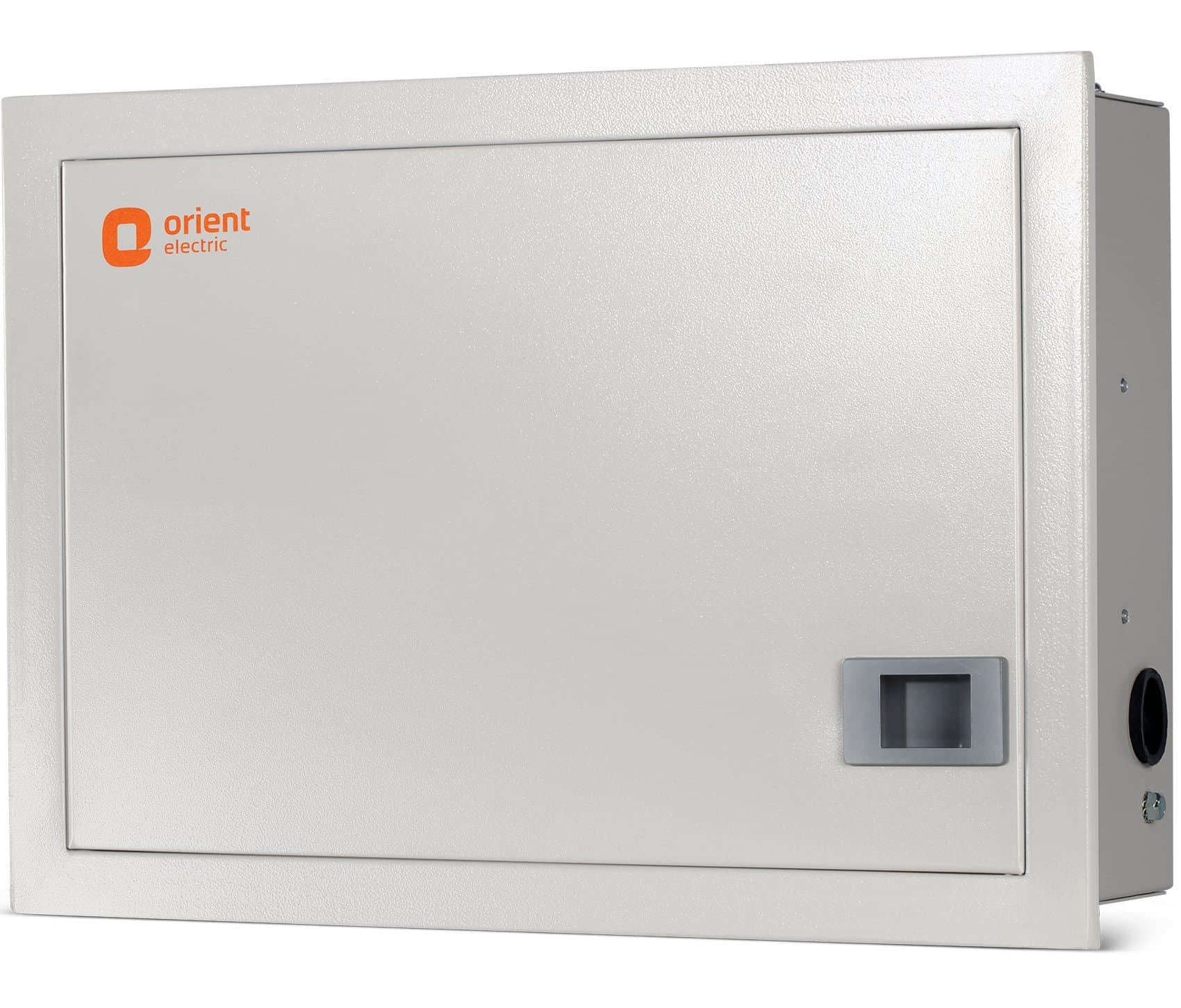 Orient Electric DB SPN 6 Plastic Distribution Board Single Pole with Neutral 6 Way Double Door (Grey)