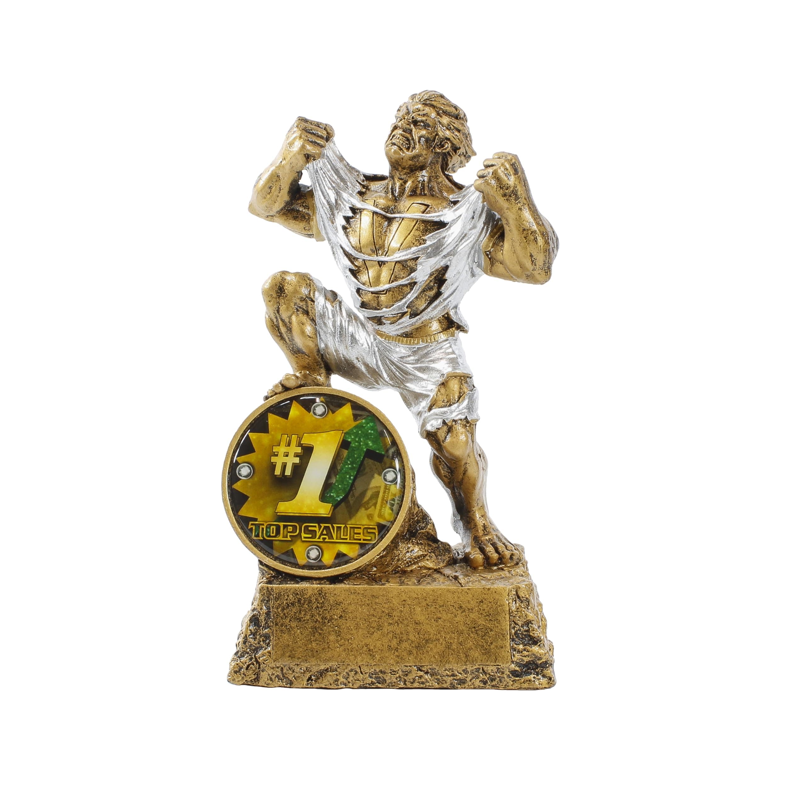Monster Trophy - 6.75 - Victory Award with Front Insert - Choose Your Style and Make it Your Own - Engraved Plate on Request