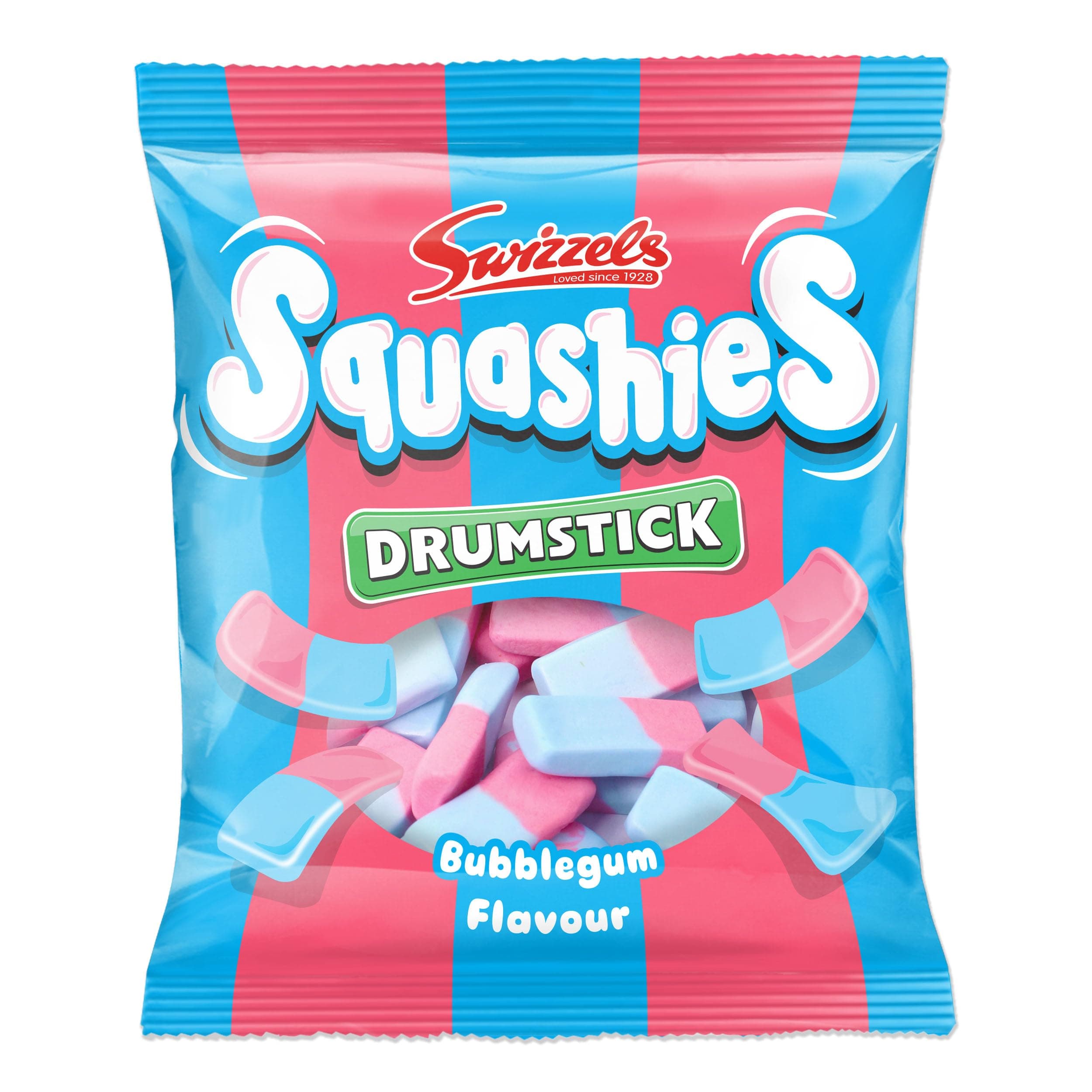 Squashies Sweets - Bubblegum Flavour- Single Pack 140g