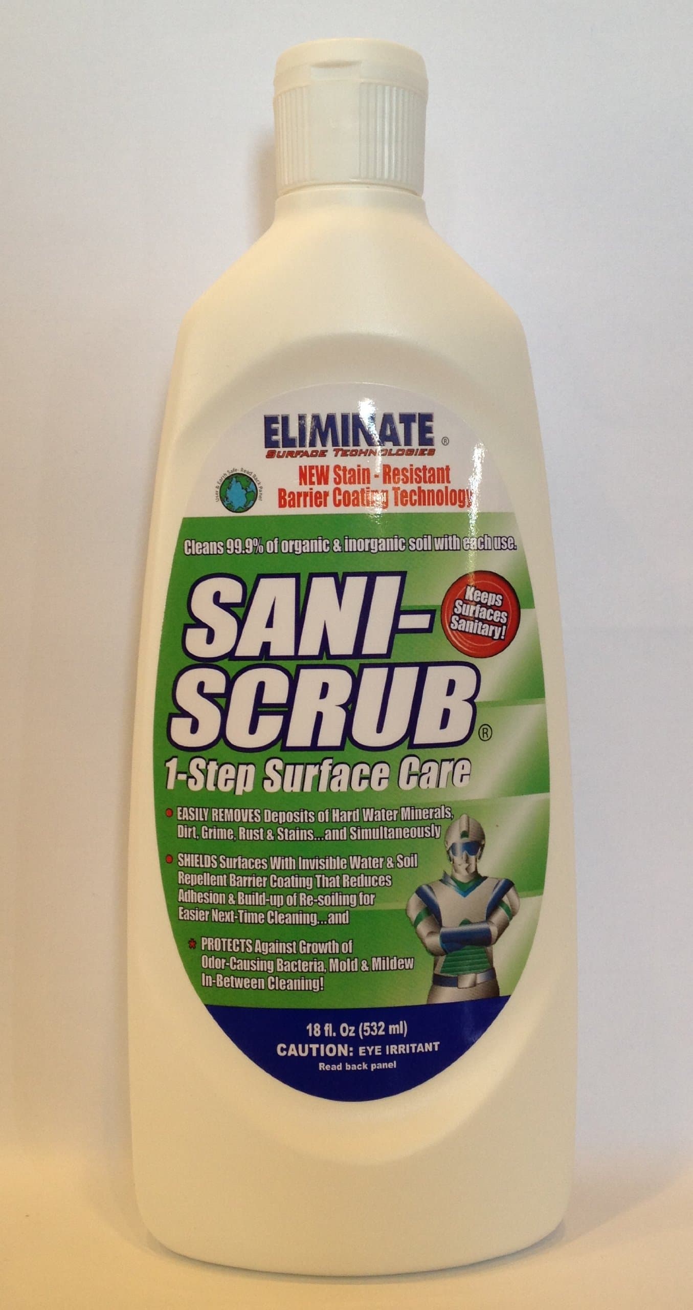 Clean-X Sani-Scrub: Surface Cleaner 18 oz. (532 ml)
