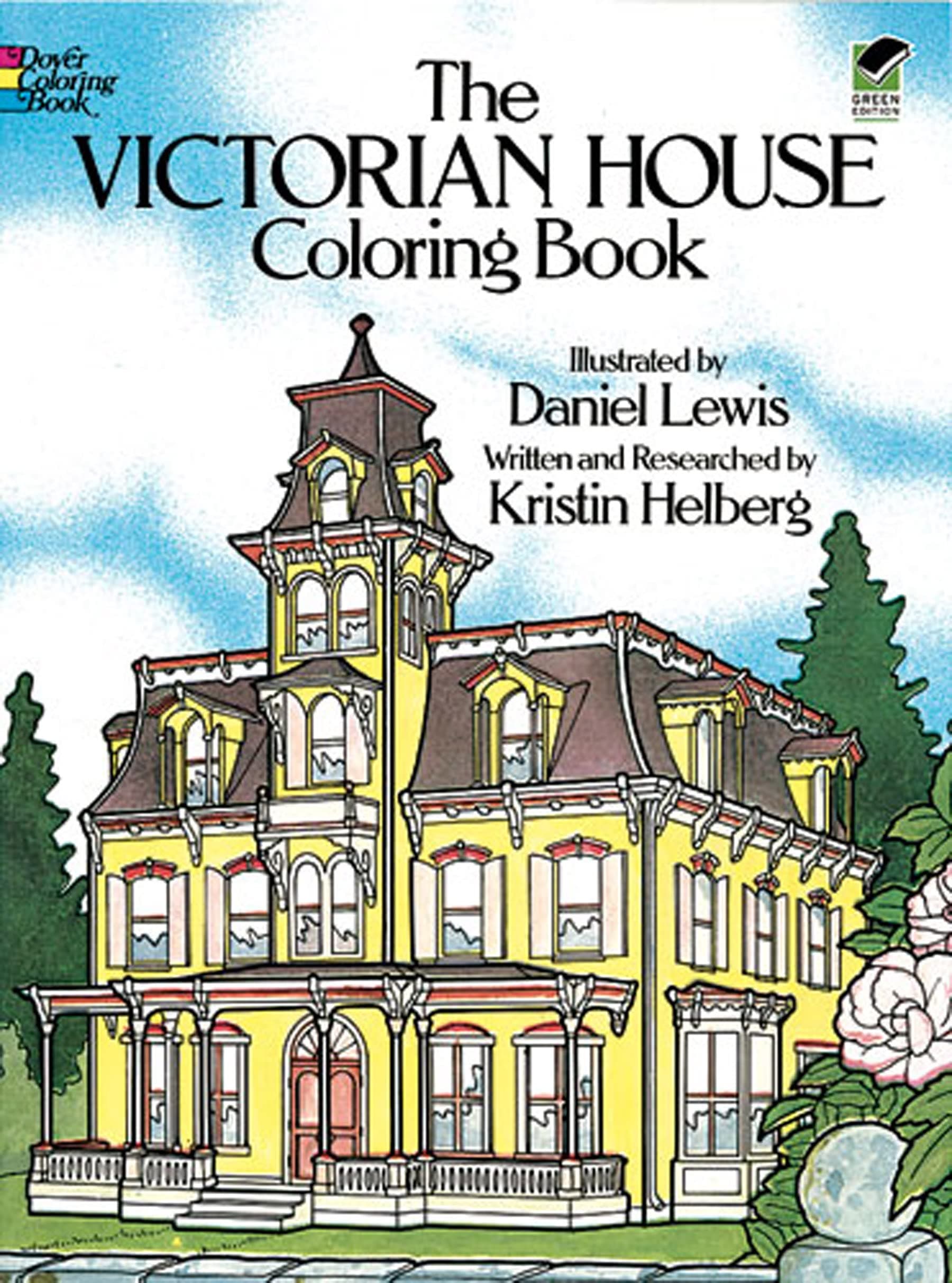 The Victorian House Coloring Book