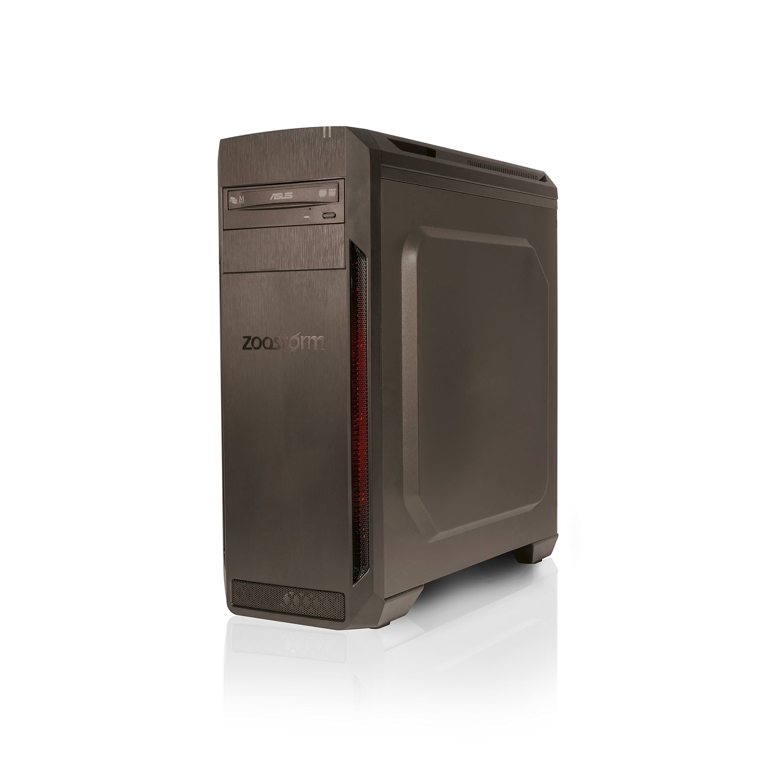 Zoostorm Voyager Desktop PC - (Black) (AMD ryzen 5 Processor, 8 GB RAM, 1 TB HDD, NVIDIA GeForce GTX 1050 2 GB Graphics, Windows 10 Home)