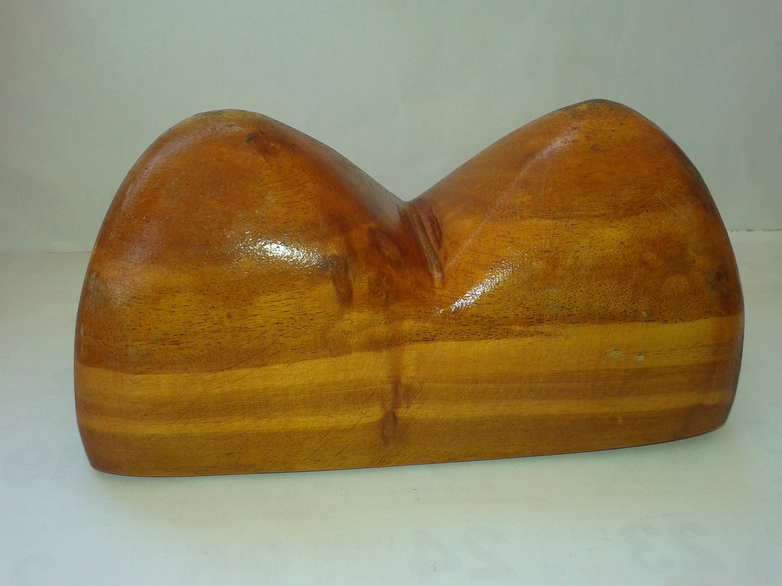 Body Back Buddy Traditional Thai Massage Tool (breast-shaped support) For back pain relief (made of wood)