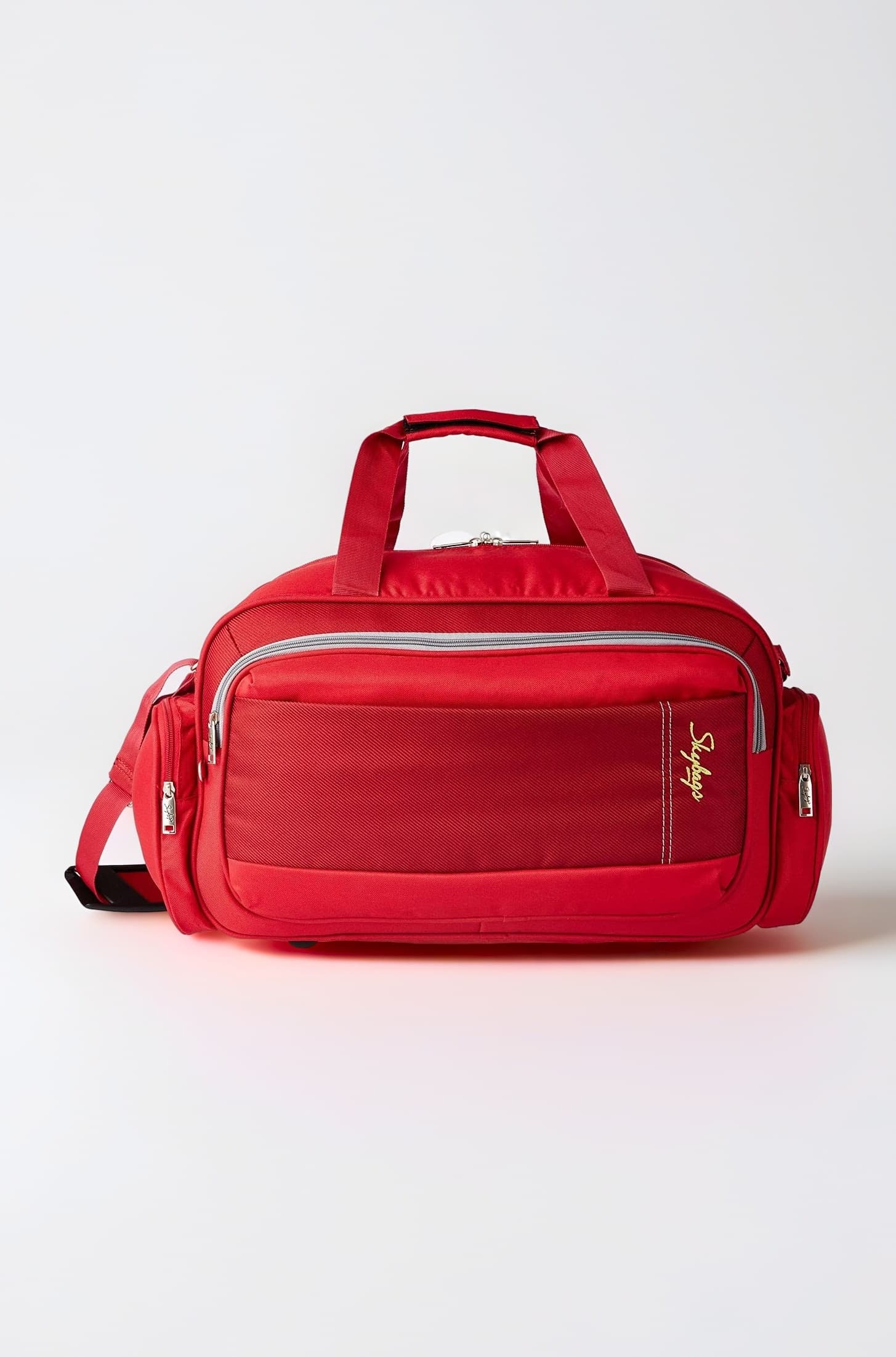 Cardiff Polyester 55 cms Red Travel Duffle (DFCAR55RED)