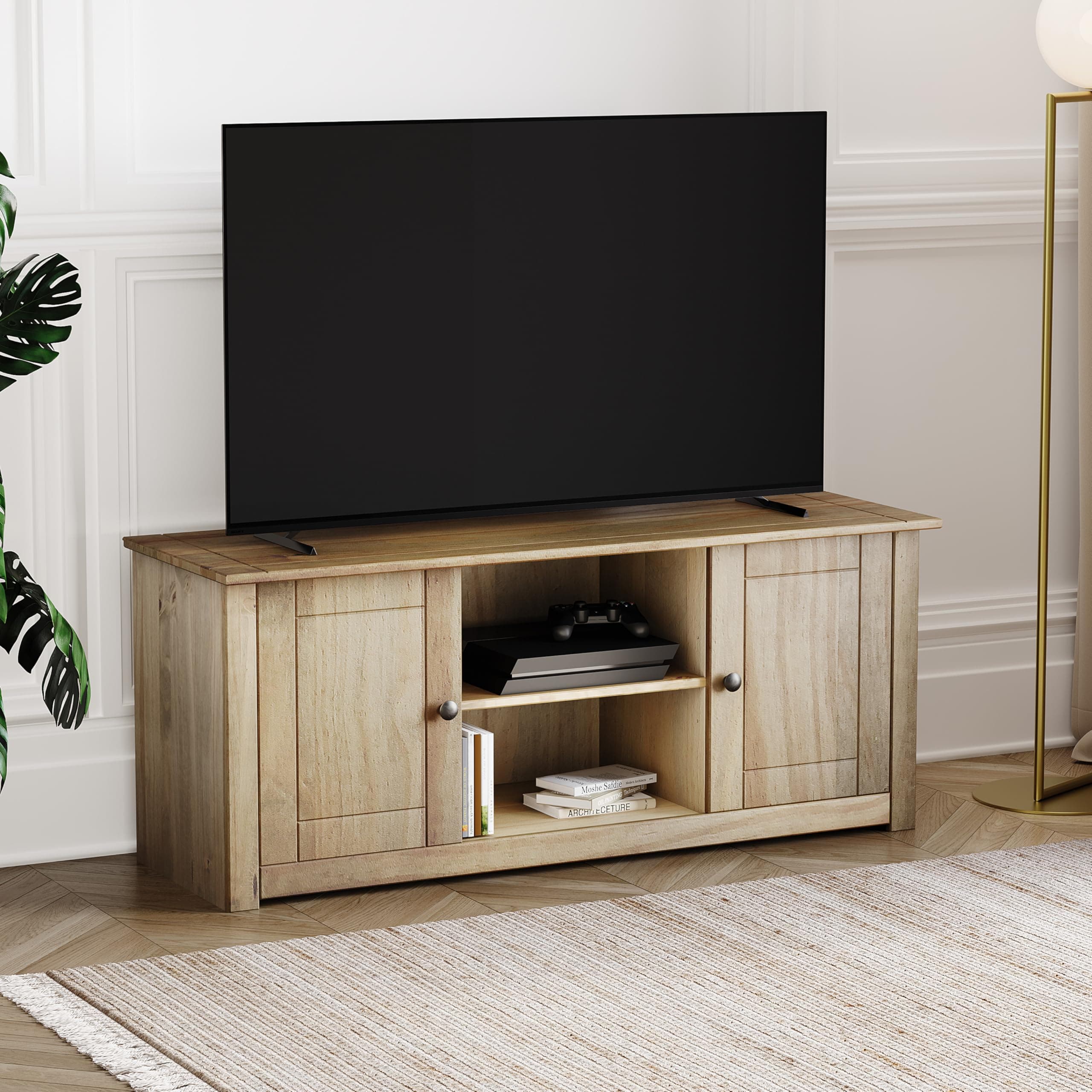 Vida Designs Panama 2 Door 1 Shelf Flat Screen TV Unit