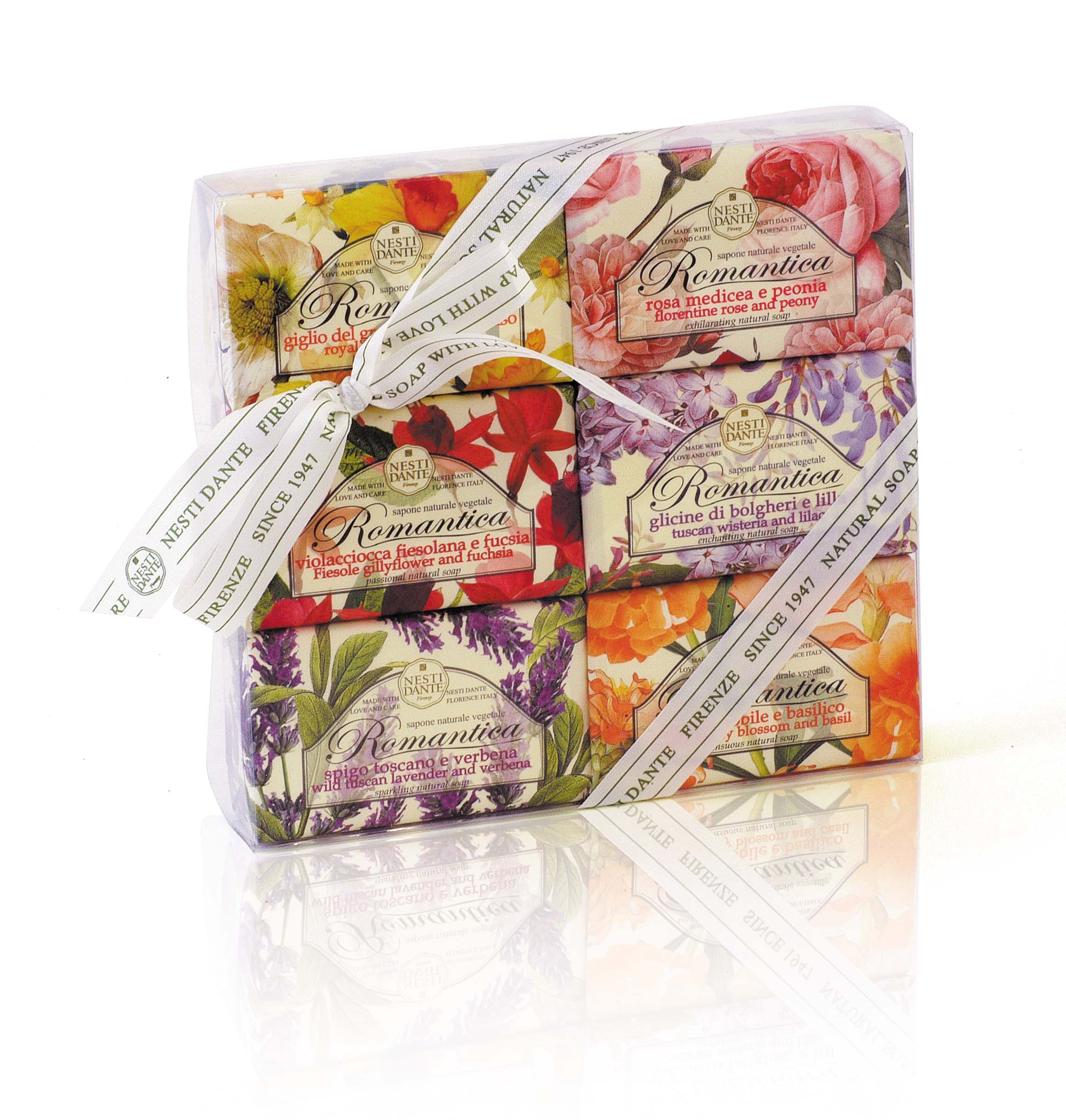 Romantica Floral 6 Soap Gift Set