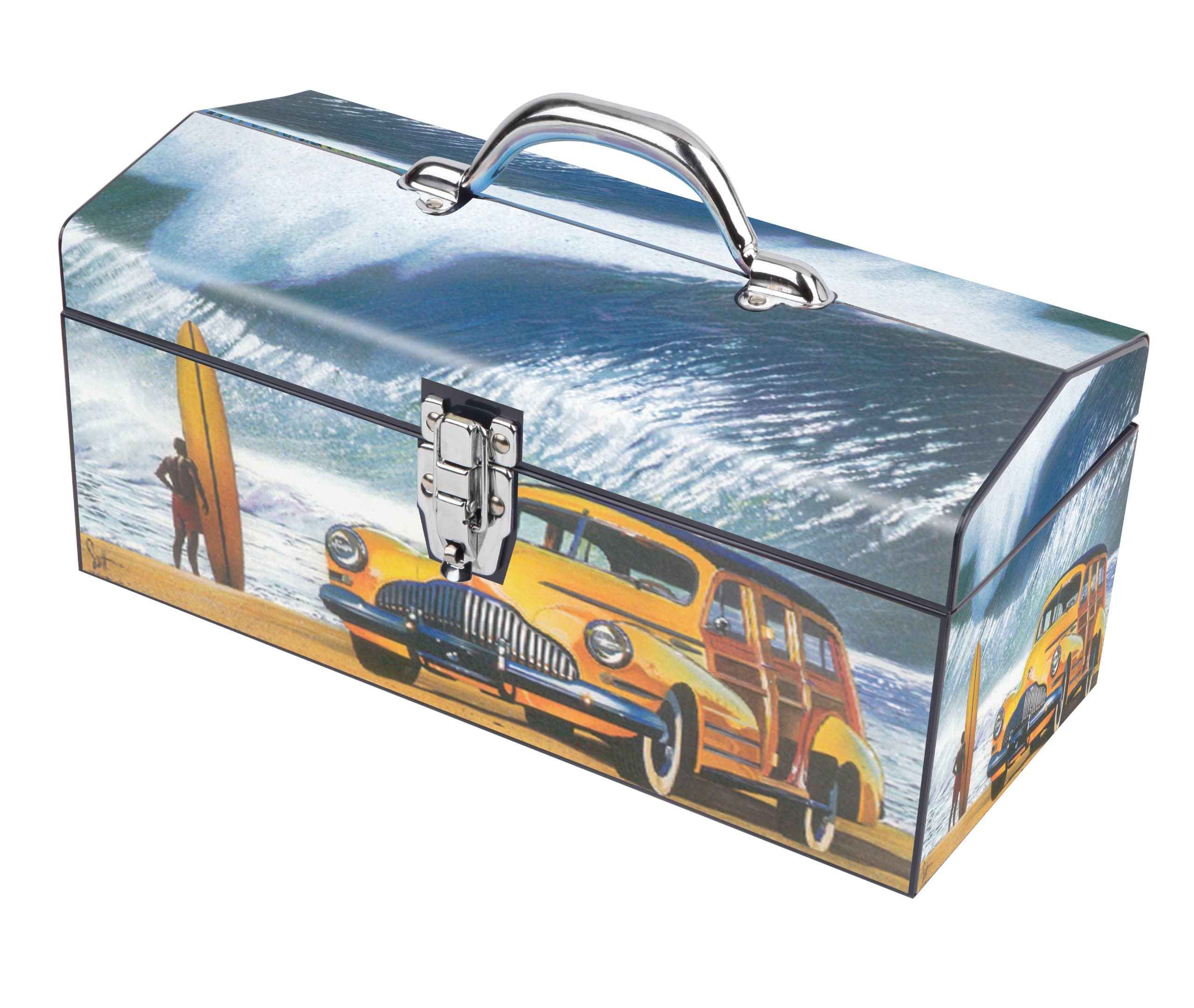 24-068 Buttercup Buick Art Deco Tool Box