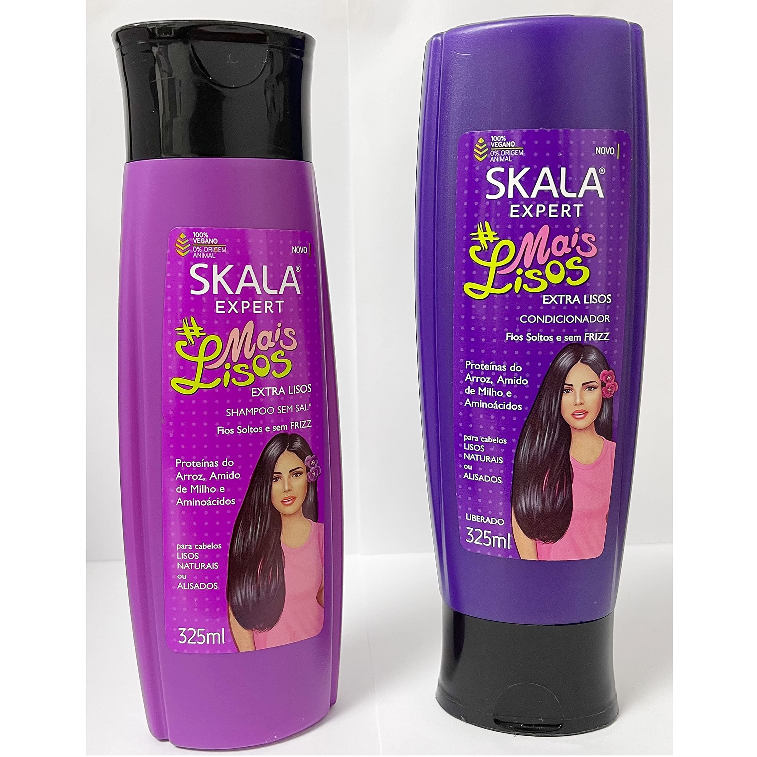 Skala Expert Mais Lisos Shampoo and Conditioner 325 Ml Kit