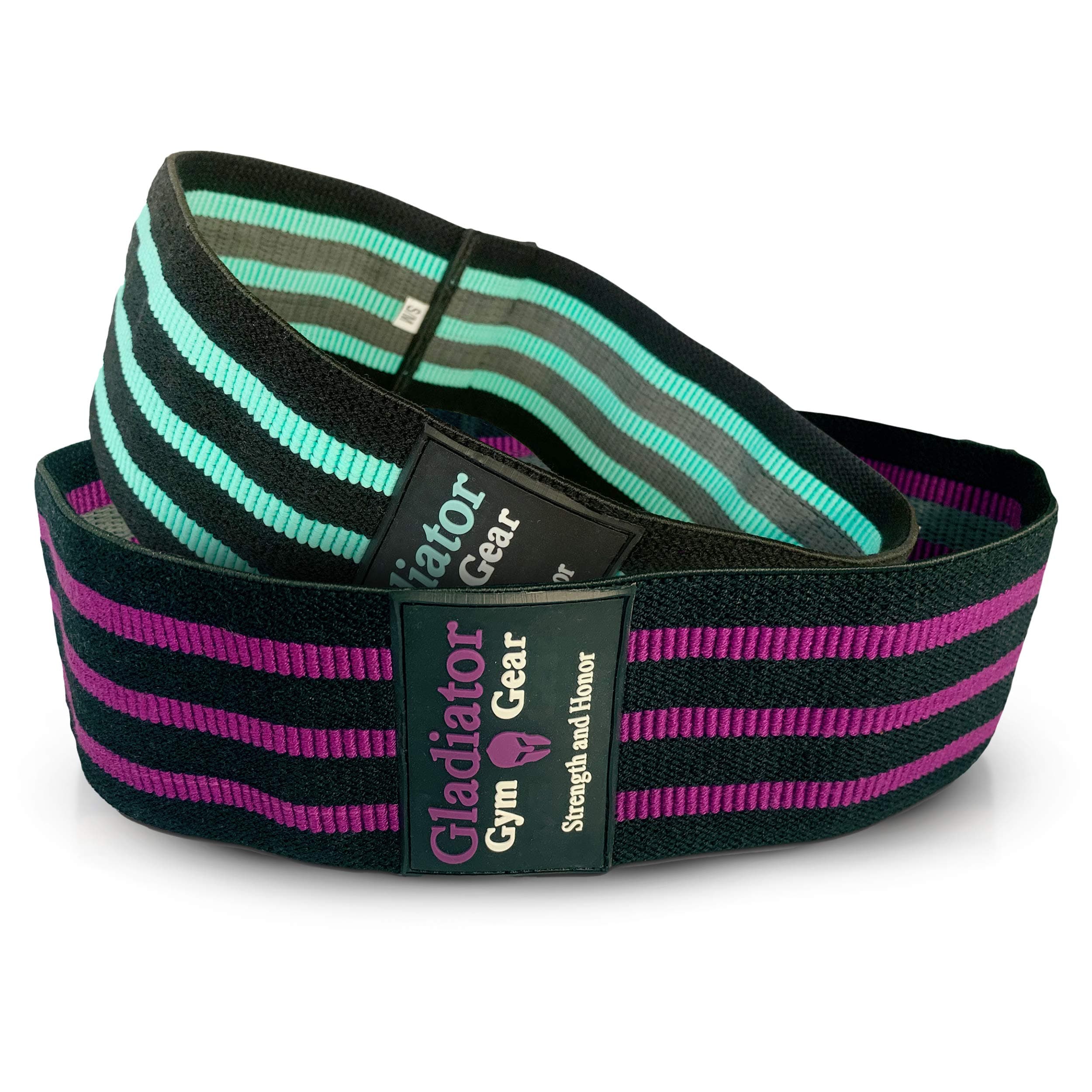 Gladiator Glute Bands | 2 Pack Non Slip Fabric Resistance Booty Bands